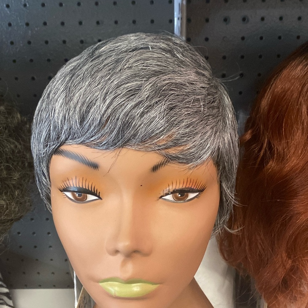 Human hair Pixie Wig